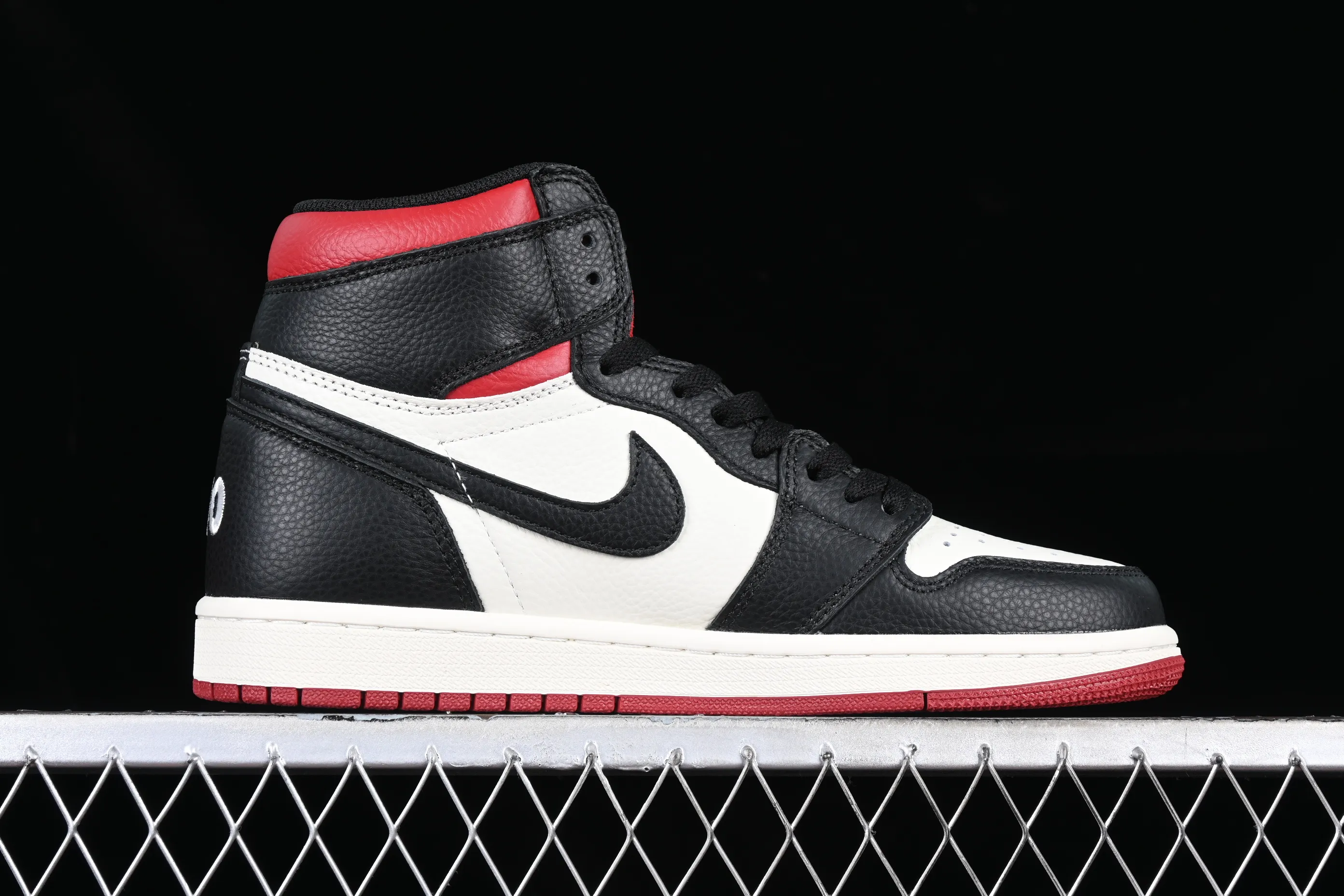 All categories Air Jordan Jordan series basketball shoes Air Jordan 1 High Air Jordan 1 Retro High OG NRG "Not For Resale" AJ1 No resale Black and white red toe 861428-106